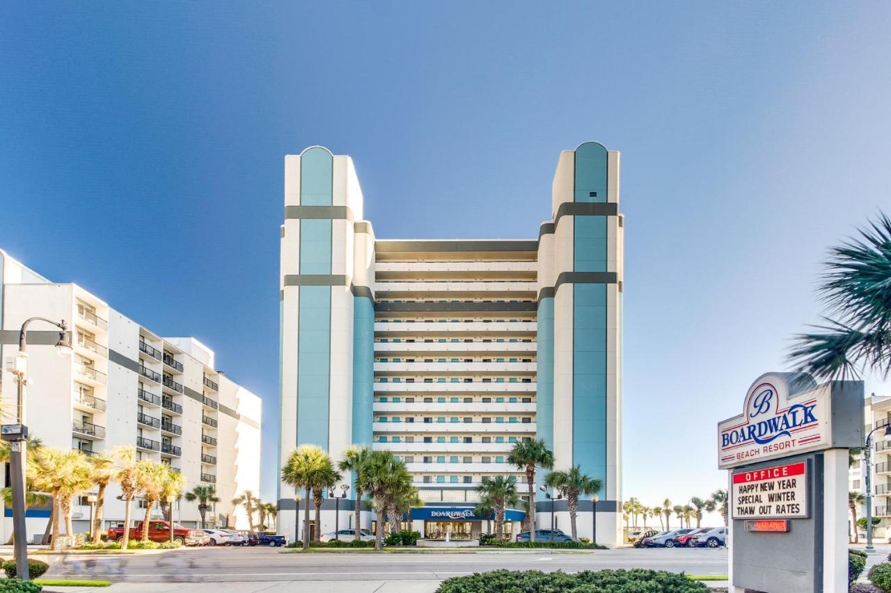 Oceanfront Condo W Balcony Minutes Walk To The Beach Миртъл Бийч Екстериор снимка