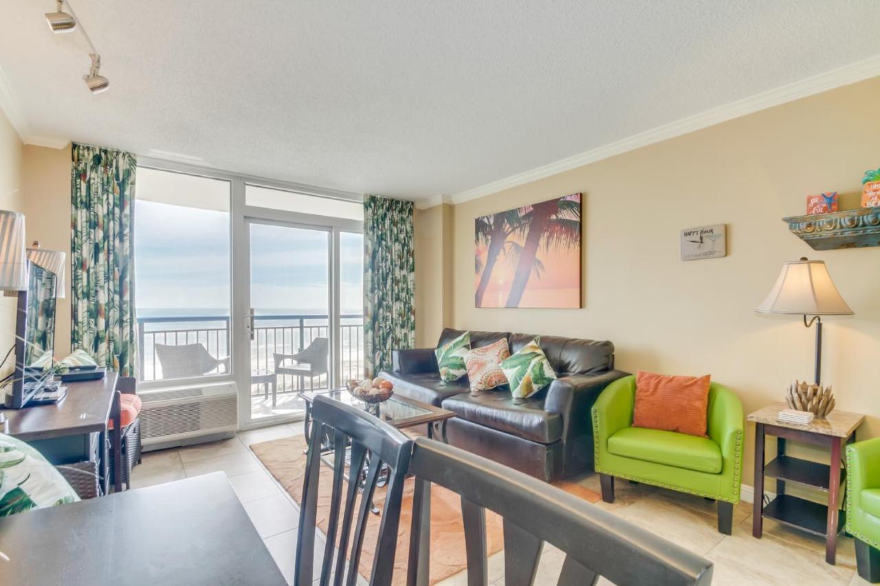 Oceanfront Condo W Balcony Minutes Walk To The Beach Миртъл Бийч Екстериор снимка