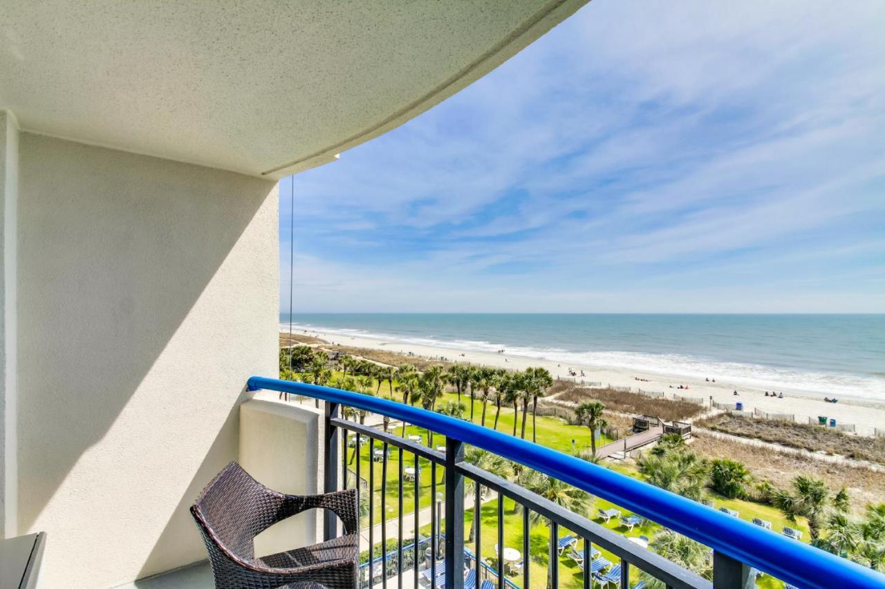 Oceanfront Condo W Balcony Minutes Walk To The Beach Миртъл Бийч Екстериор снимка
