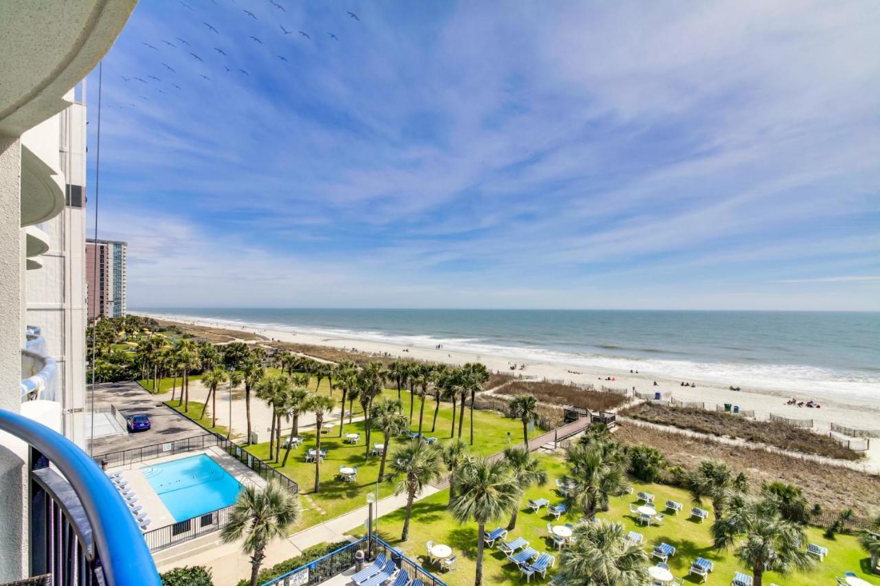 Oceanfront Condo W Balcony Minutes Walk To The Beach Миртъл Бийч Екстериор снимка